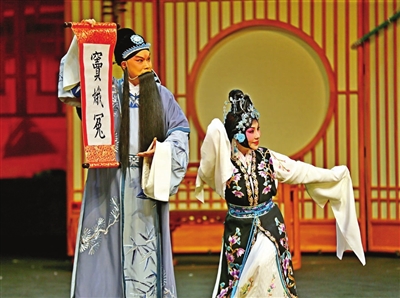 以名剧《窦娥冤》为主线 新编历史剧《珠帘秀》正在上演